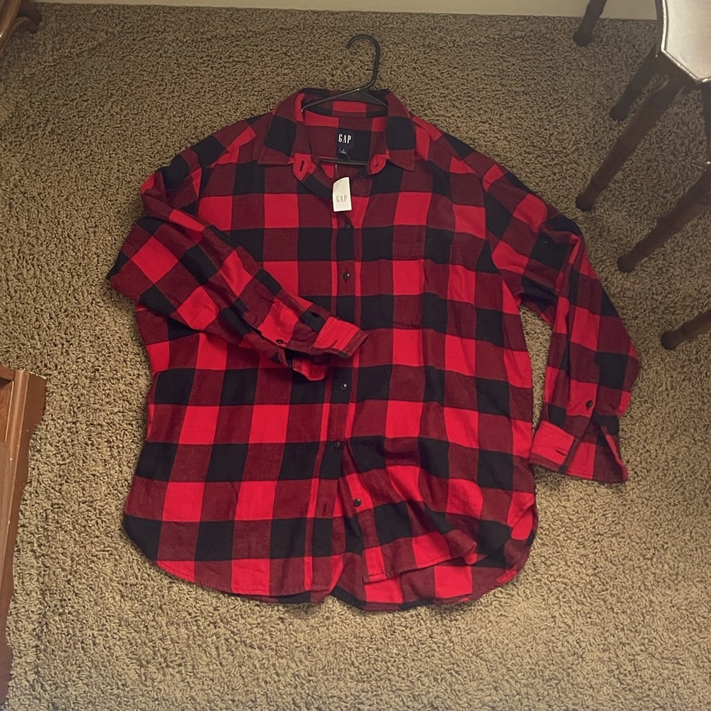 Gap Buffalo Plaid Flannel shirt